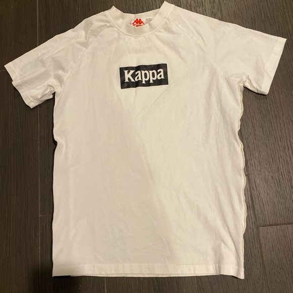 Men’s Kappa White T shirt with cool design on the sides. - Picture 6 of 12